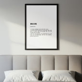 Mom Definition Poster | Dictionary Style ポスター
