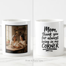 Mom Easy 1 Photo Quote In My Corner Modern