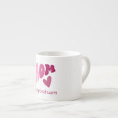 Mom espresso mug heart エスプレッソカップ (正面右)