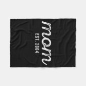 Mom Est 2004 Mom D Mother’s Day Ized フリースブランケット (正面(横))