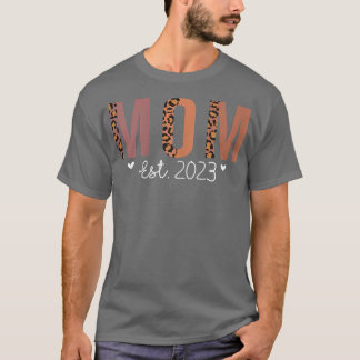 Mom Est 2023シャツ Tシャツ