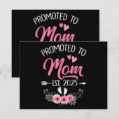 Mom Est 2025母親の日に初めて昇格 シーズンカード (正面/裏面)