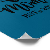 Mom Est 2026 Shirt New Moms Dads Matching Mother T ポスター (角)