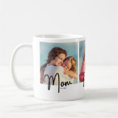 Mom Est. 3 フォトギフト コーヒーマグカップ (左)