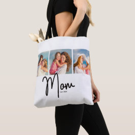 Mom Est. 3 フォトギフト トートバッグ