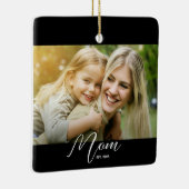 Mom Est. Photo New Mom Gift Keychain セラミックオーナメント (右)