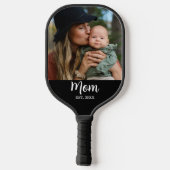 Mom Est. Script Photo  ピックルボールラケット (裏面)