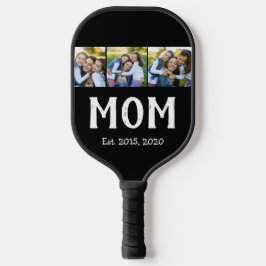 Mom Established エレガントスクリプト ブラック 3 写真 ピックルボールラケット