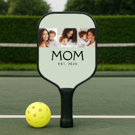 Mom Established エレガントスクリプト Sage Green 3 写真 ピックルボールラケット