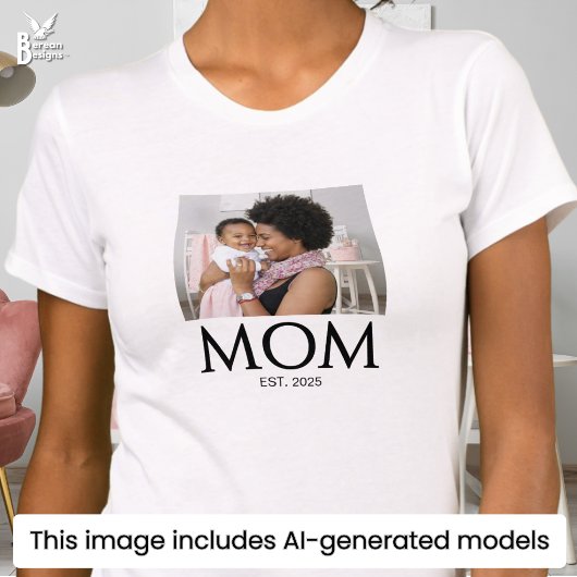 Mom Established キャップ写真 Tシャツ