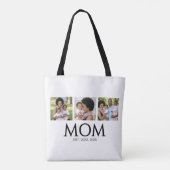 Mom Established キャップ 白 3 写真 トートバッグ (裏面)
