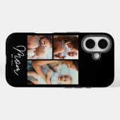 Mom Established スクリプト ブラック 3 写真 Case-Mate iPhoneケース (裏面 (横))