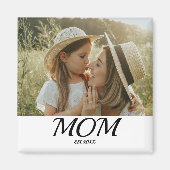 Mom Established フォトギフト マグネット (正面)