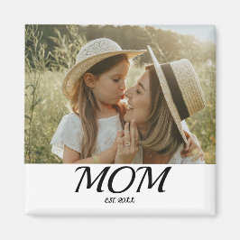 Mom Established フォトギフト マグネット