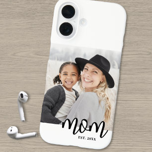Mom Established フォトギフト iPhone 16ケース