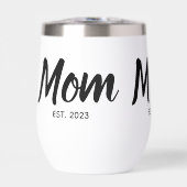 Mom Established ブラックスクリプト カスタム日付 (正面)