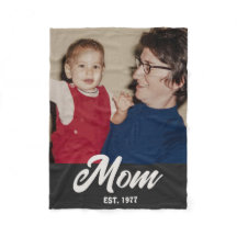 Mom Established ブラック・グルービー・スクリプト 写真入り