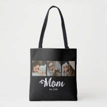 Mom Established モダンな太字スクリプト 黒 3 写真