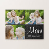 Mom Established モダンスクリプト 3 写真 ジグソーパズル (横)