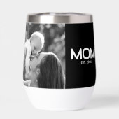 Mom Established モダン 白黒 写真 (背面)