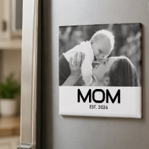 Mom Established モノクロ写真ギフト