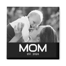 Mom Established モノクロ写真 母の日 