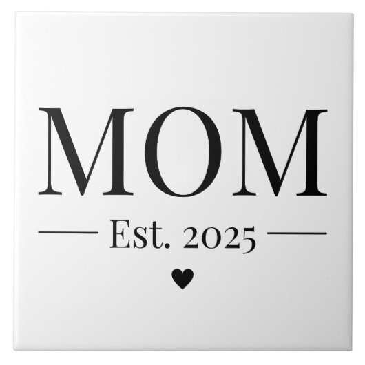 Mom Established 2025 タイル (正面)