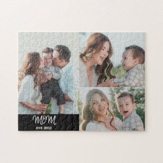 Mom Established、3枚の写真のジグソーパズル ジグソーパズル