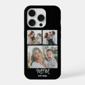 Mom Established, 3-Photo iPhone 15 Phone Case iPhoneケース (裏面)