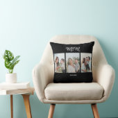 Mom Established, 3-Photo Throw Pillow クッション (椅子)
