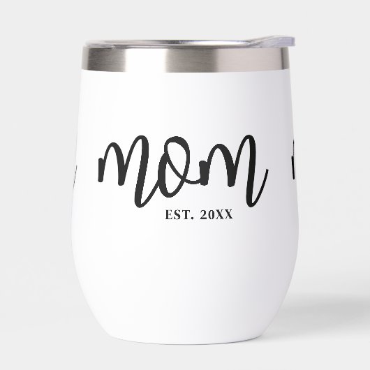 Mom Established Black Script Mother's (左面)