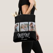 Mom Established, Black Script, Photo Tote Bag トートバッグ (クローズアップ)