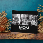 Mom Established Bold Black 3 Photo  フォトプラーク (側面)