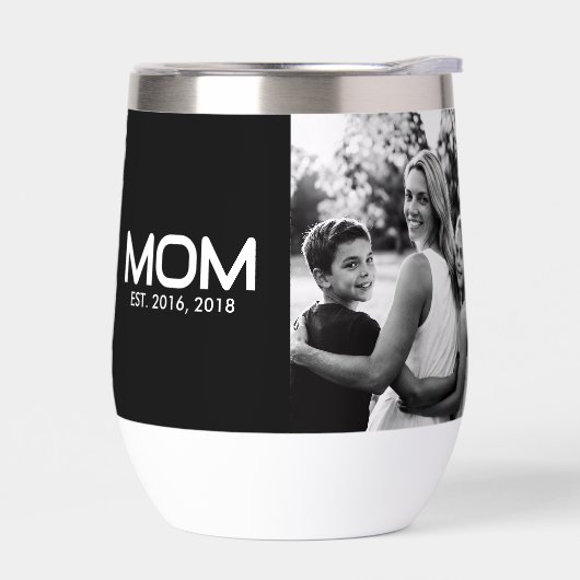 Mom Established Bold Black Photo (左面)