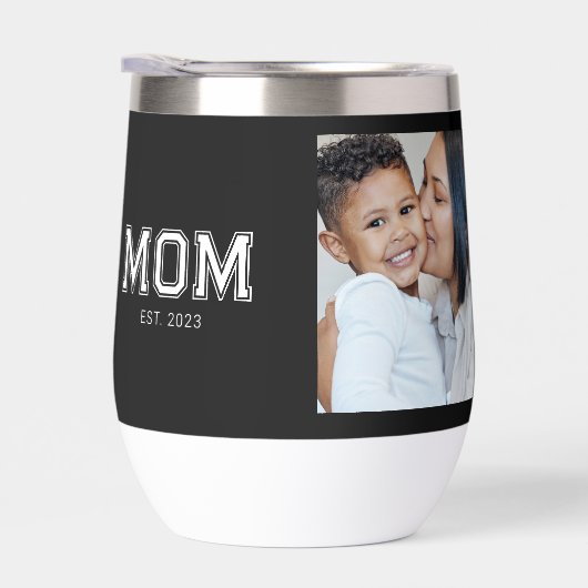 Mom Established Bold Black Photo Thermal (右面)