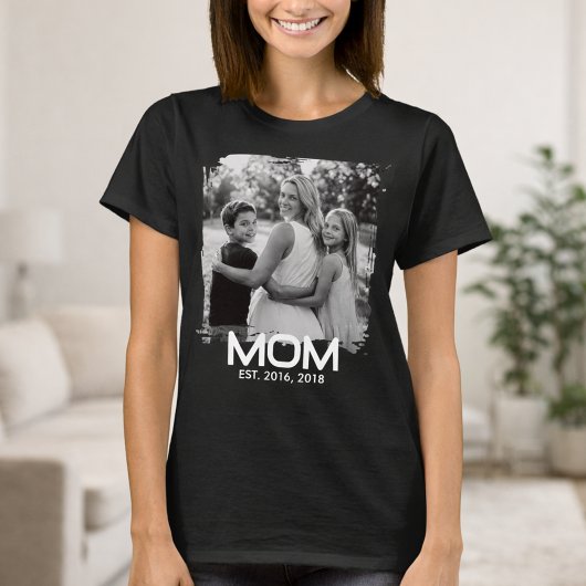 Mom Established Bold Photo Tシャツ