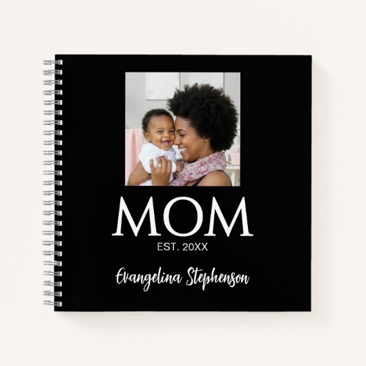 Mom Established Caps Journal for Moms ノートブック (正面)