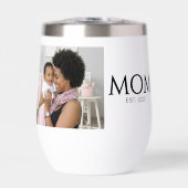 Mom Established Caps White Photo (正面)