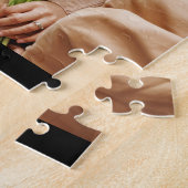 Mom Established Date Script 3 Photo Bold Modern ジグソーパズル (側面)