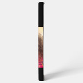 Mom Established Elegant Bold Font Black Photo Samsung Galaxyケース (左側面)