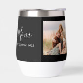 Mom Established Elegant Photo Script Black (左面)