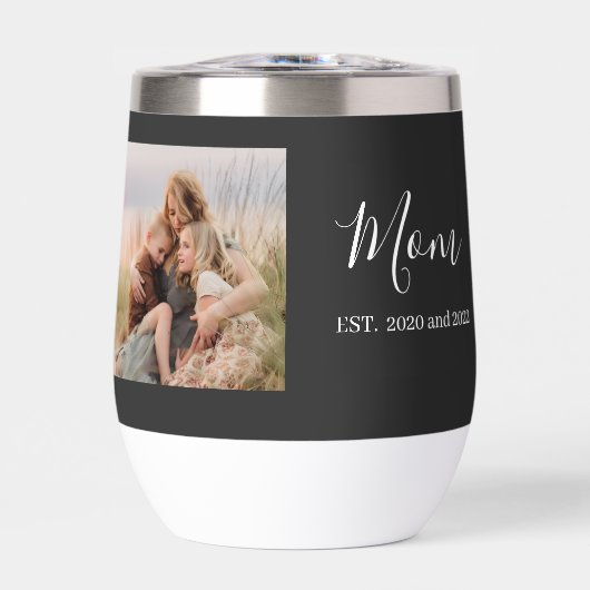 Mom Established Elegant Photo Script Black (正面)