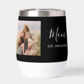 Mom Established Elegant Photo Script Black (背面)