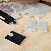 Mom Established Elegant Script Black 3 Photo  ジグソーパズル (側面)