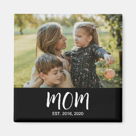 Mom Established Est. 母の日フォト マグネット