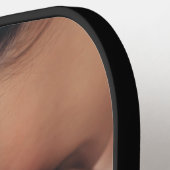 Mom Established Fun Script Photo ピックルボールラケット (左詳細)