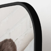 Mom Established Fun Script Photo Pickleball Paddle ピックルボールラケット (左詳細)