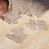 Mom Established Graceful Script Photo ジグソーパズル (側面)