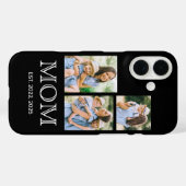 Mom Established Modern 3枚の写真 ブラック Case-Mate iPhoneケース (裏面 (横))