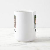 Mom Established Modern Black 2 Photo  コーヒーマグカップ (中央)